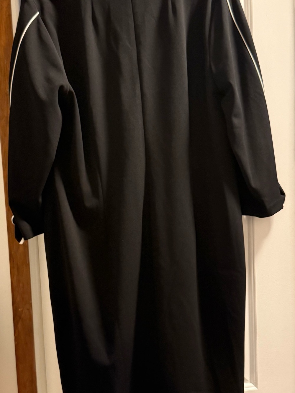 Calvin Klein Black Dress with White Trim - Picture 3 of 5